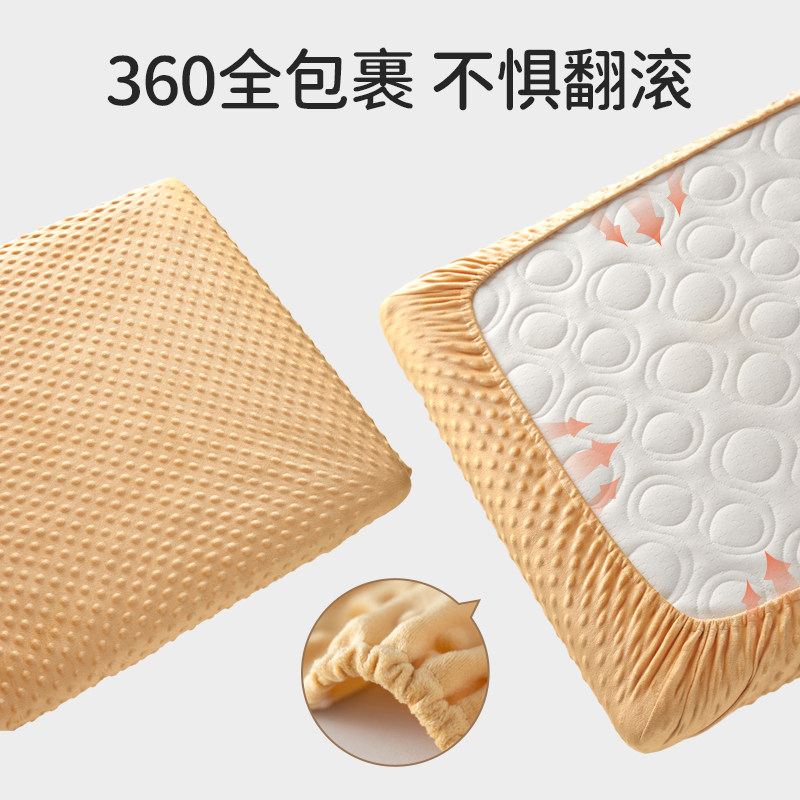 欧孕婴儿床床笠a类豆豆绒儿童床垫床上用品宝宝秋冬拼接床单床罩