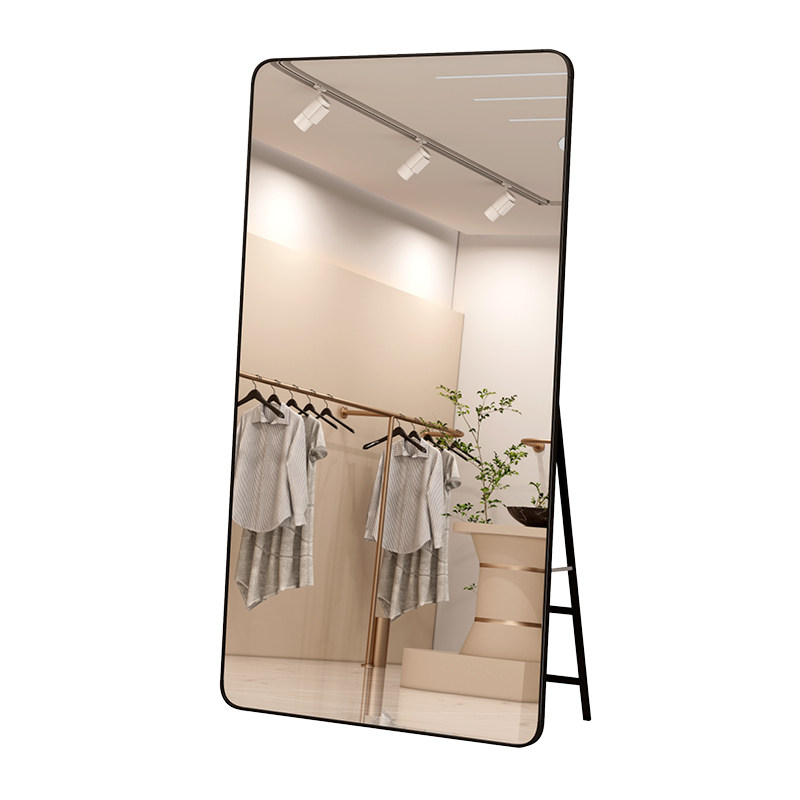 穿衣镜全身镜家用服装店专用试衣镜可调显瘦美颜壁挂贴墙落地镜子