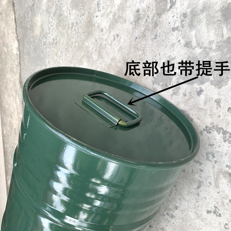 加厚汽油桶35升加油桶圆形立式柴油桶加厚N型可携式加油壶备用油