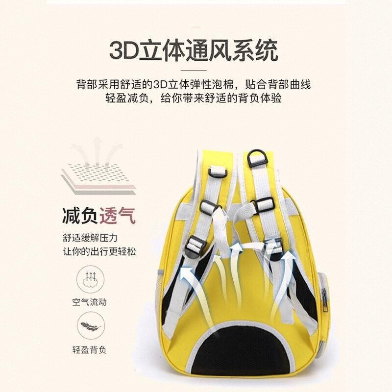 小型鸟用背包宠物鹦鹉包外出背包透明鸟笼大号便携超轻宠物用品
