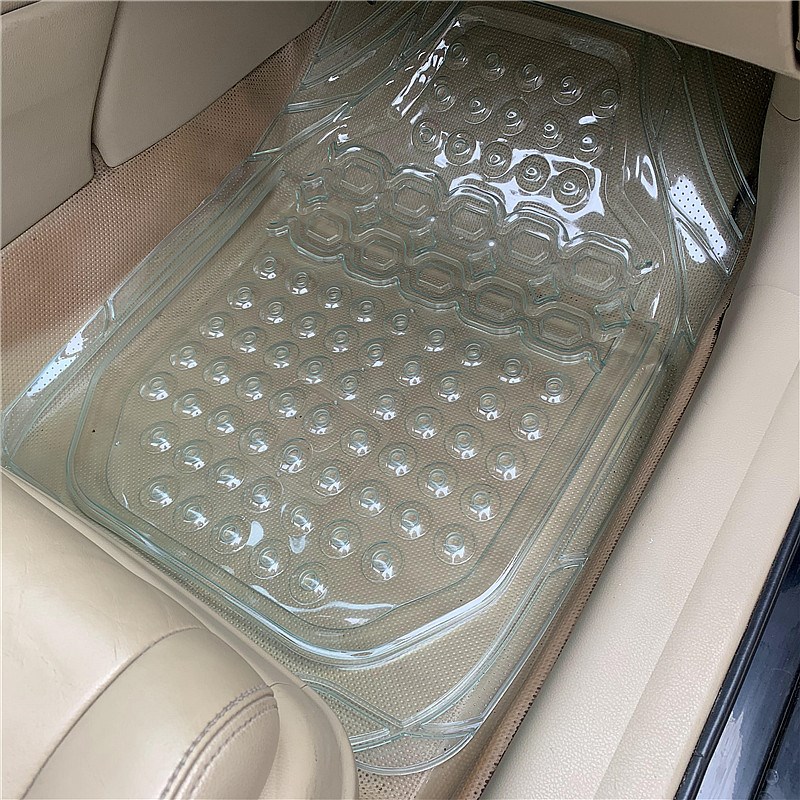 沃尔沃S90S60LXC60V40XC90环保加厚透明塑料PVC防水乳胶汽车脚垫