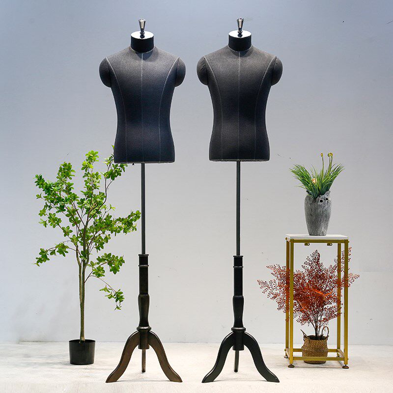 高端商务西装模特道具男全身人台服装店西服定制店橱窗半身展示架