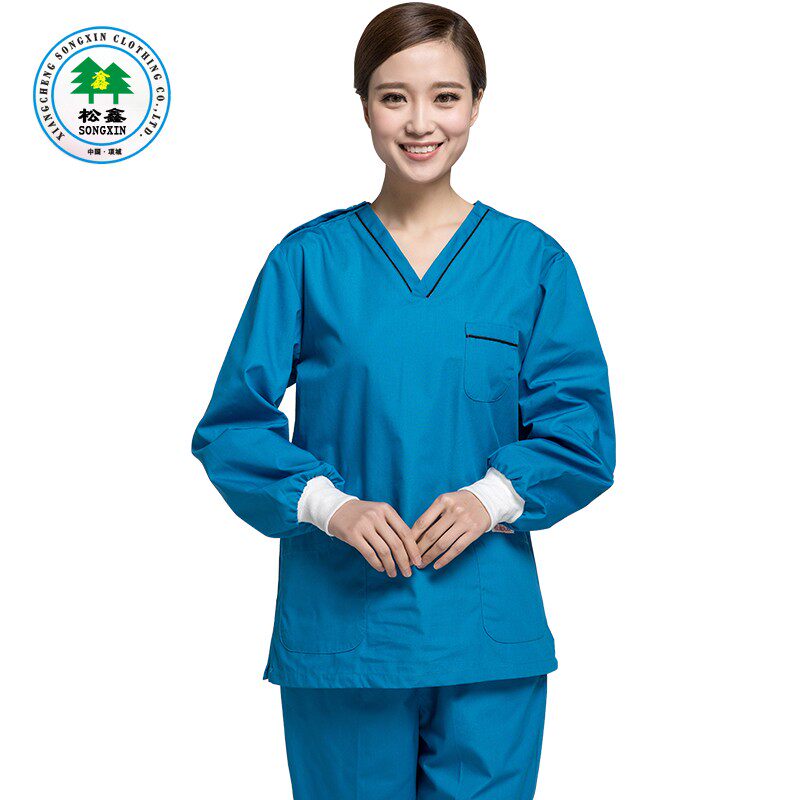 手术服洗手衣男女医生工作服护士消毒隔离衣刷手衣麻醉服分体套装