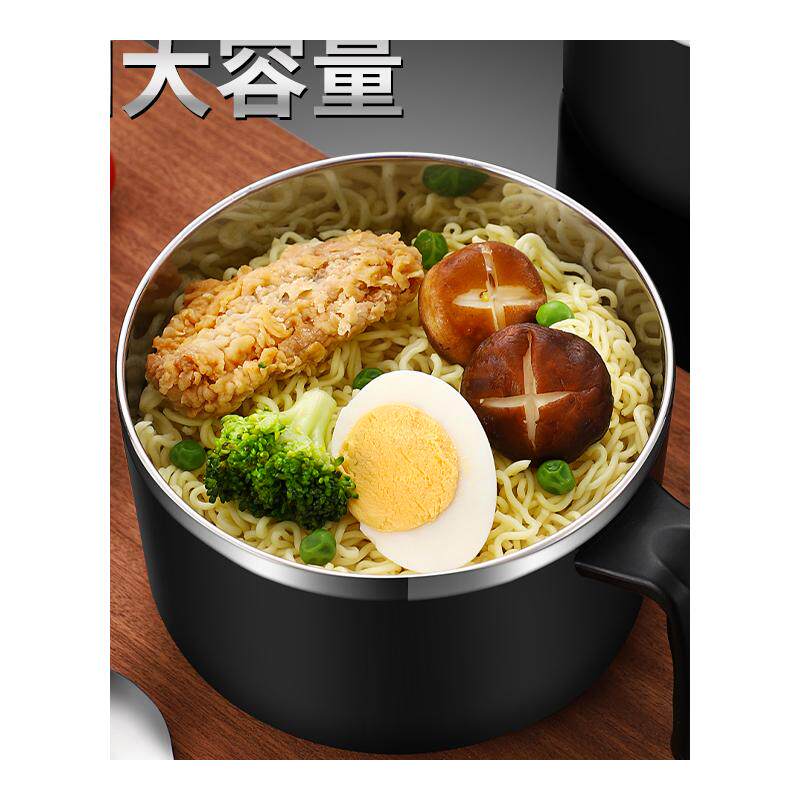 不锈钢泡面碗摺叠带盖子碗宿舍饭碗套装碗筷学生个人专用碗泡面用