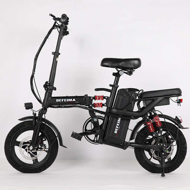 14寸E-bike轻便可折叠电动自行车舒适锂电代步助力电单车中东欧美