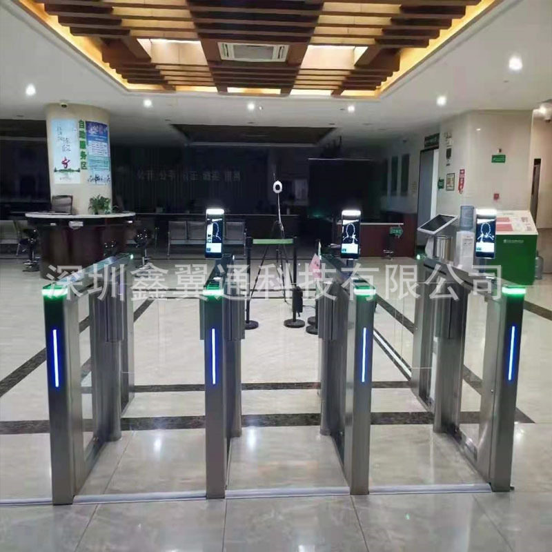 湖南小区入口人脸识别闸机 摆闸 翼闸 平移闸 门禁 速通门