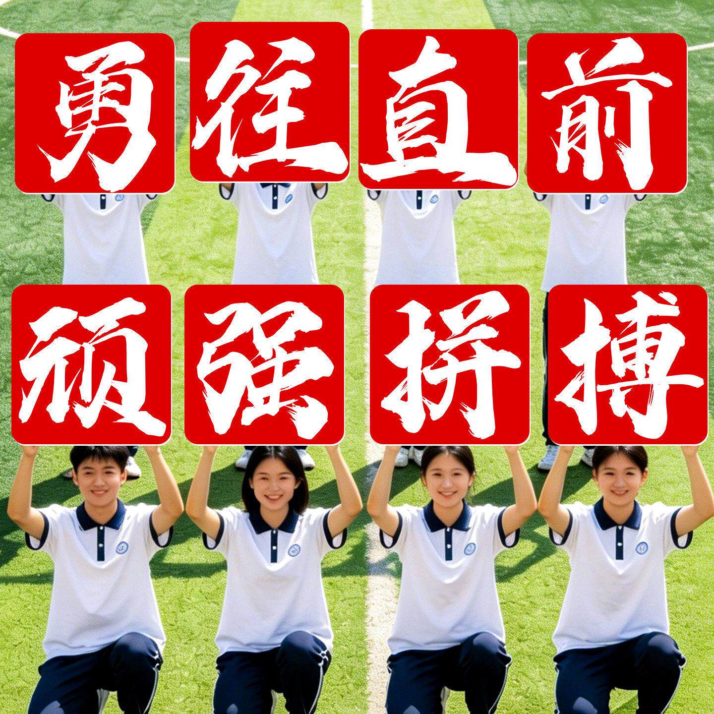 运动会手举牌拍照道具入场创意幼儿园学校活动校园节庆装扮助威牌