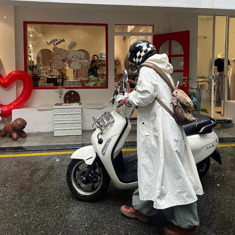 暴雨踏板摩托车专用雨衣防暴雨加厚加大骑行男女士电动车冲锋衣