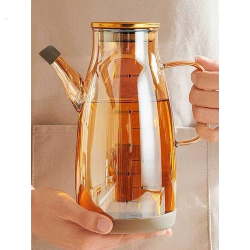 分酒器玻璃白酒倒家用大容量酒瓶高级感醒酒器带盖子二一斤装酒壶