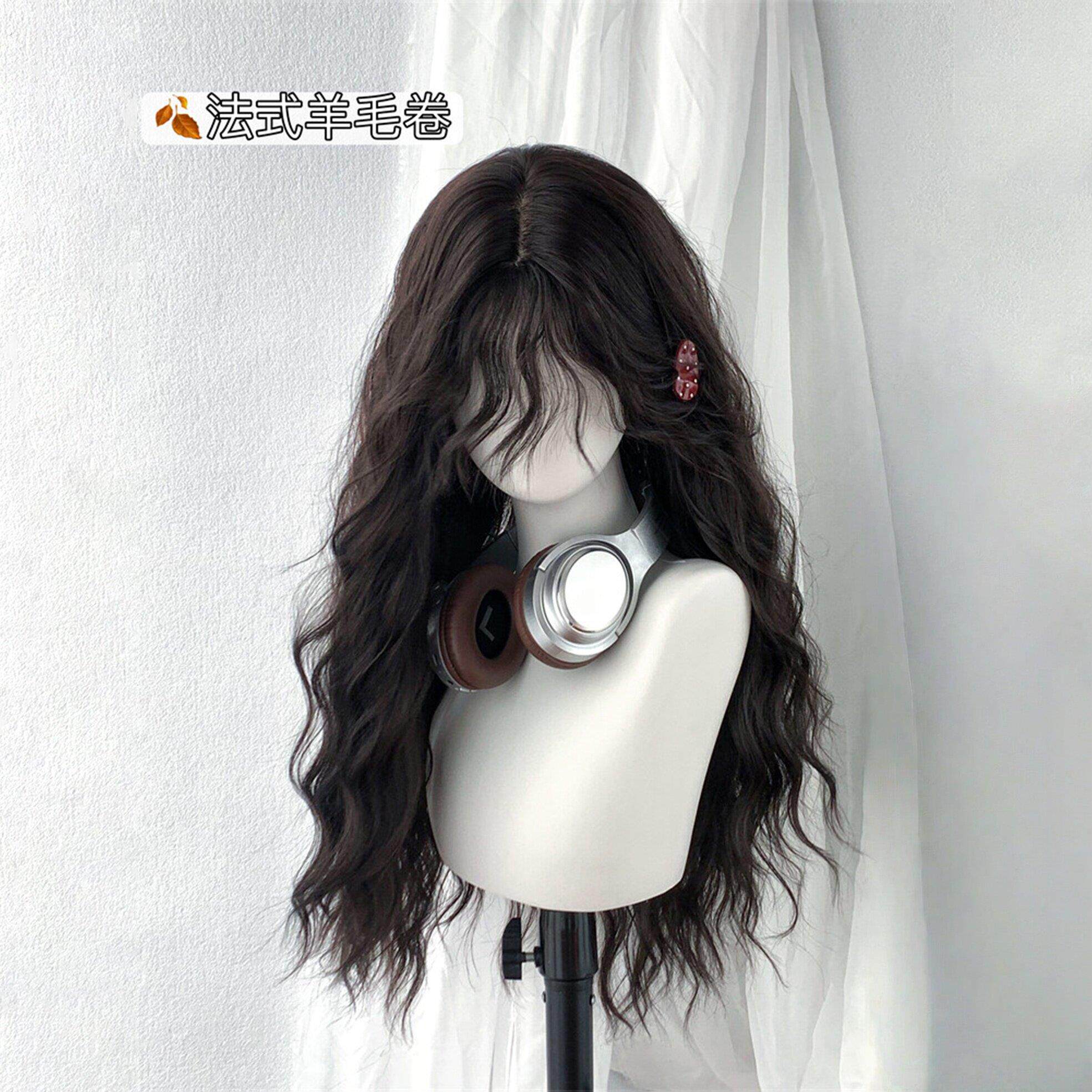 【南法少女】假发女法式油画感羊毛卷长卷发高层次日常自然全头套