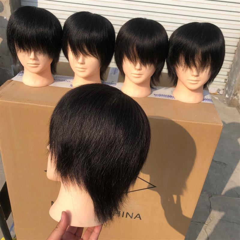 抿嘴哥人头模型毛娘工具自己理髲定型器化妆师练妆人头模型男士短
