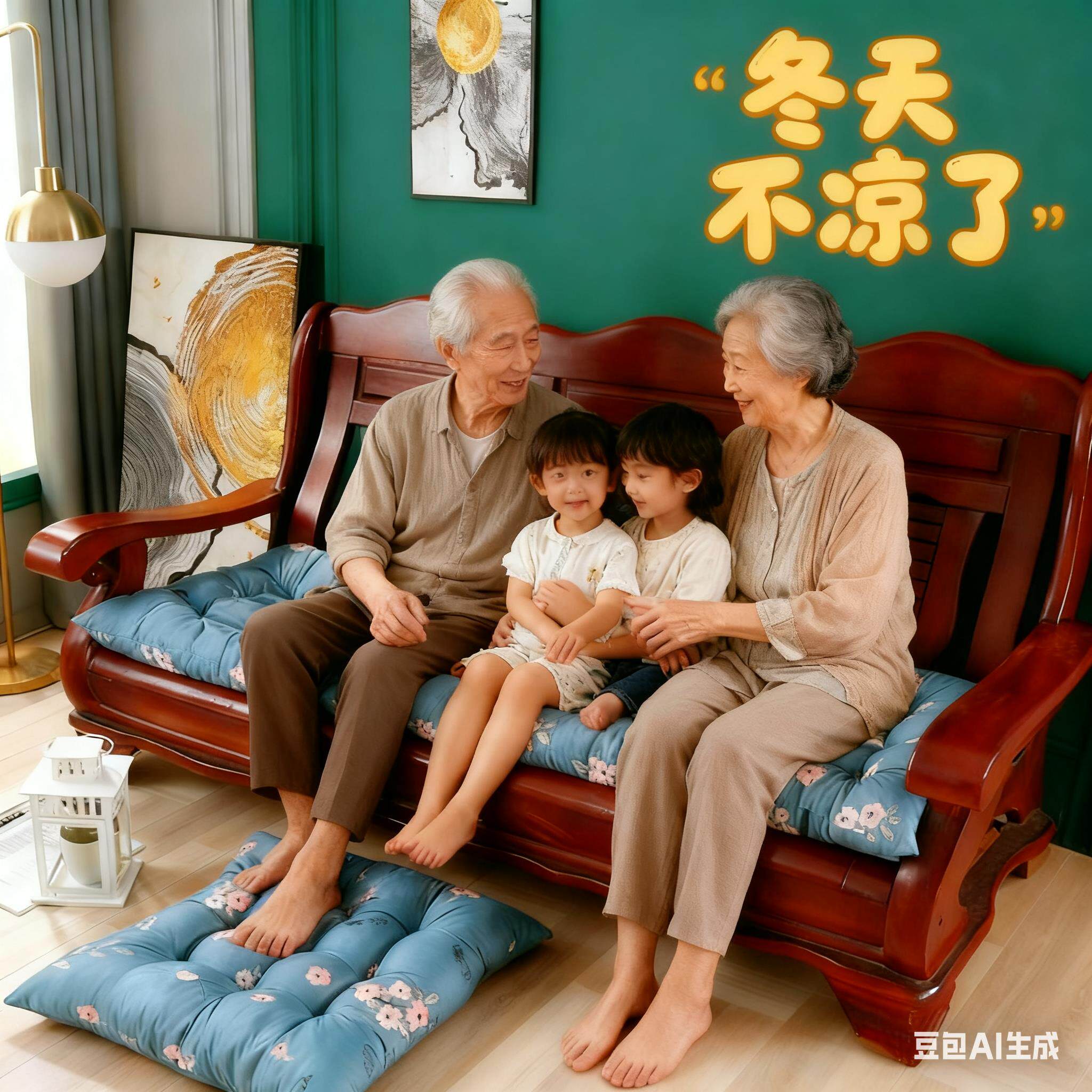 木制老式沙发坐垫实木沙发垫四季长条垫子坐垫老式木质三人位座垫