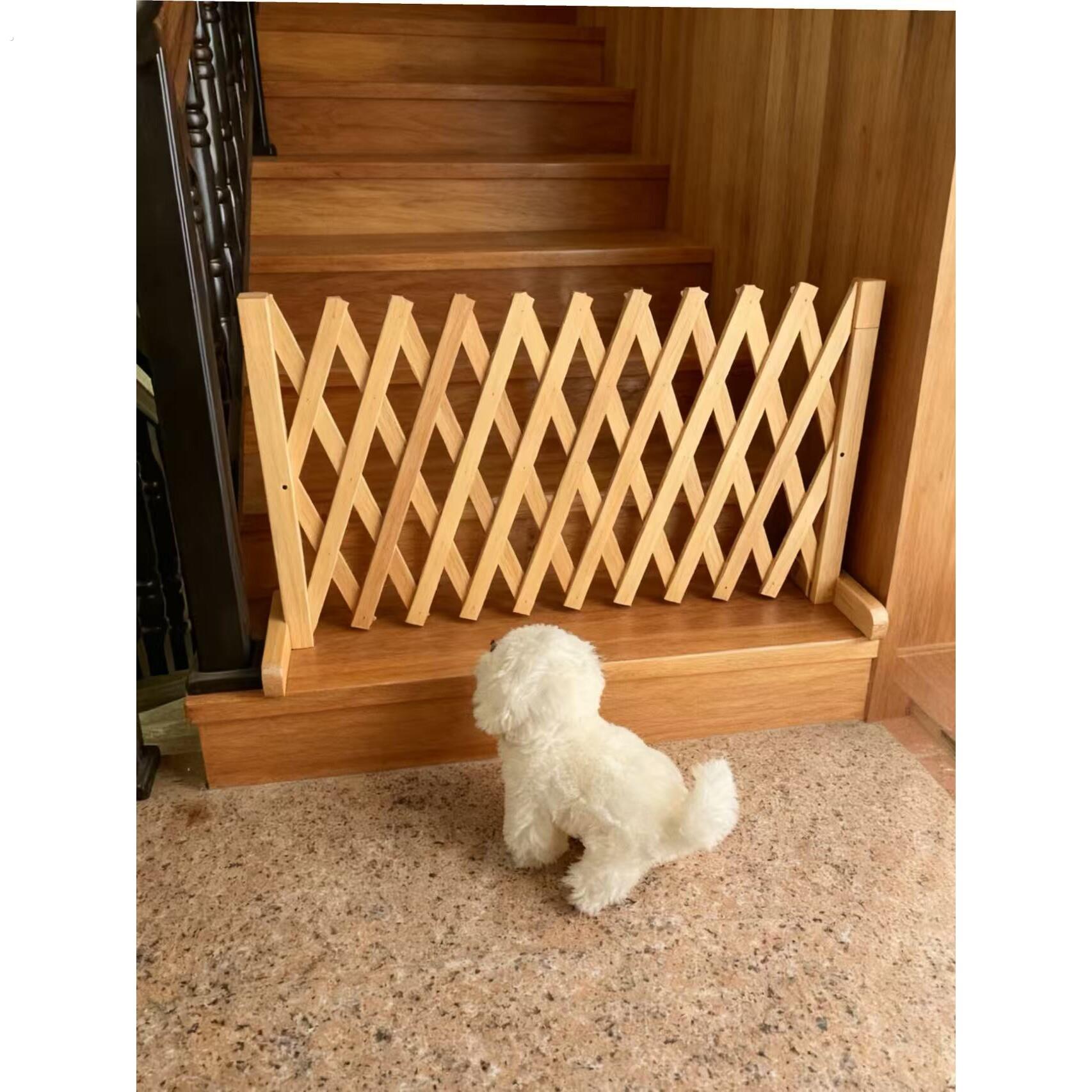 宠物栅栏狗栅栏室内家用鸡兔楼梯防护栏阻拦门防猫隔离门护栏围挡