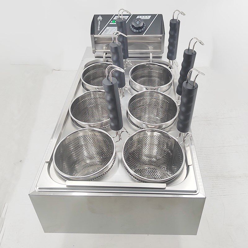 电热六孔大份煮面炉商用麻辣烫机捞粉烫面锅台式汤粉炉冒菜锅
