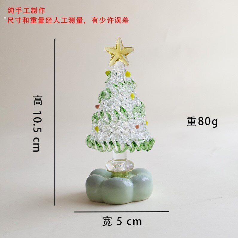 耶诞树摆件氛围家用装饰品耶诞节装饰礼品小礼物工艺礼品摆饰小型