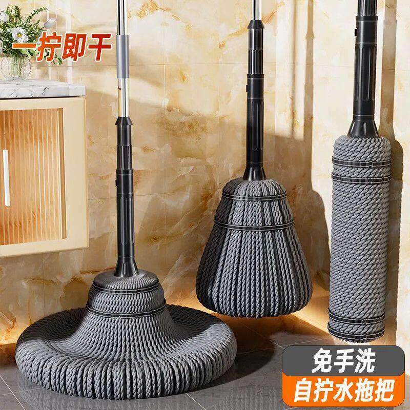 楼梯台阶专用拖把自拧水拖把家用免手洗干湿拖两用老式墩布