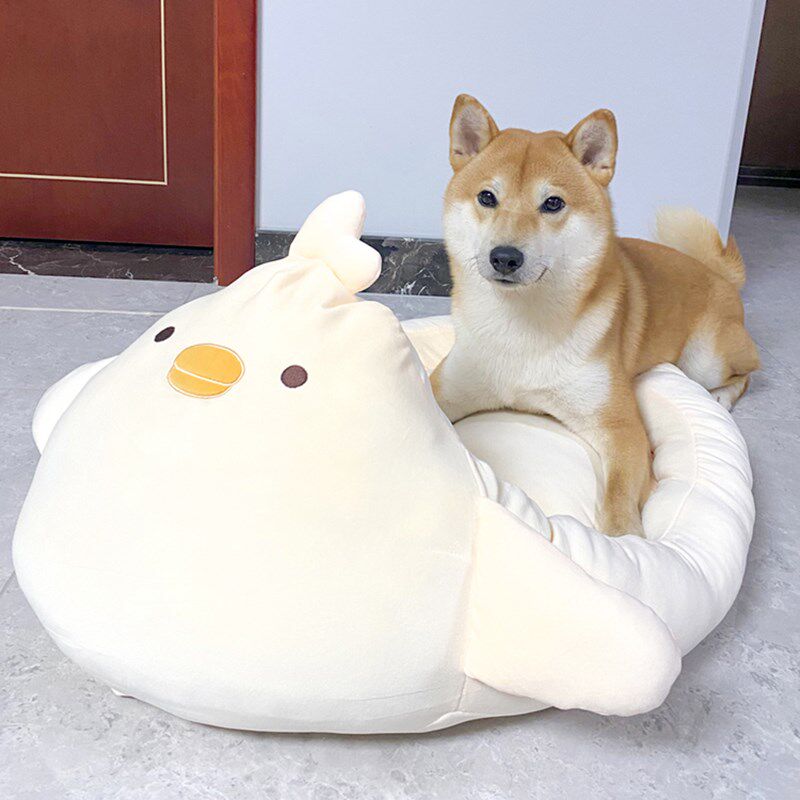 小鸡窝柴犬窝狗窝保暖狗狗床宠物床柯基垫子室内宠物窝狗狗睡觉垫