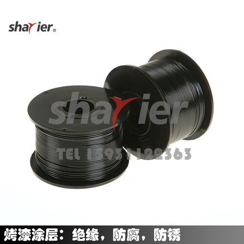 线缆光缆附挂机通用烤漆扎丝快速施工绝缘高防腐高防锈0.8MM绑丝