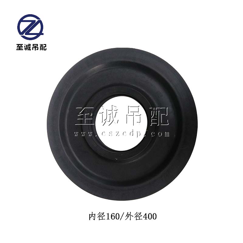 中联徐工三一吊车配件吊臂滑轮尼龙轮吊钩绳轮钢丝绳吊车轮臂头轮
