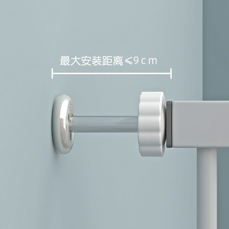 【门栏配件固定螺杆】免打孔安装螺杆固定件楼梯护栏安全儿童门栏