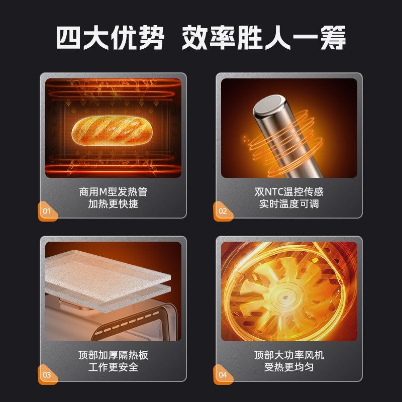 欧宁烤披萨炉意式窑炉高温400度披萨烤箱家用牛排机专业披萨烤炉