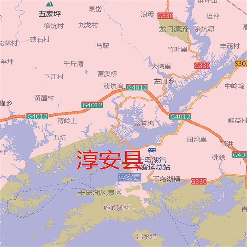 2026新款杭州市地图贴图办公室挂图高清防水墙壁贴超大装饰画定制