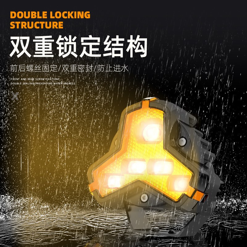 汽车越野车射灯LED探照灯机盖中网车顶前杠射灯行李架辅助灯改装