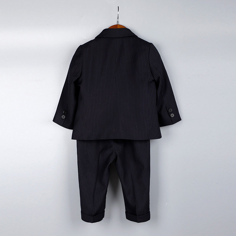 男童西装套装2023新款英伦休闲西服儿童演出服马甲花童主持人礼服
