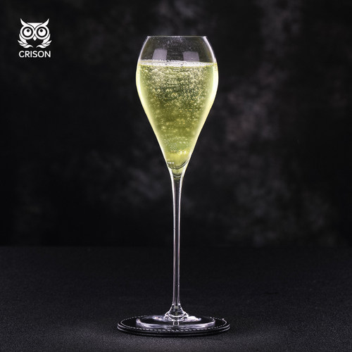 CP8207 CRISON高颜值无铅水晶玻璃香槟酒杯 葡萄酒高脚杯气泡酒杯
