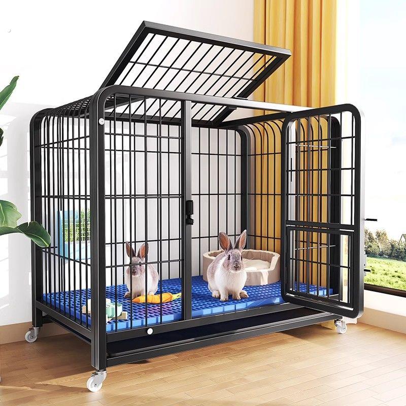 兔子笼子室内家用养兔专用大号豚鼠荷兰猪笼大双门宠物兔子窝狗笼