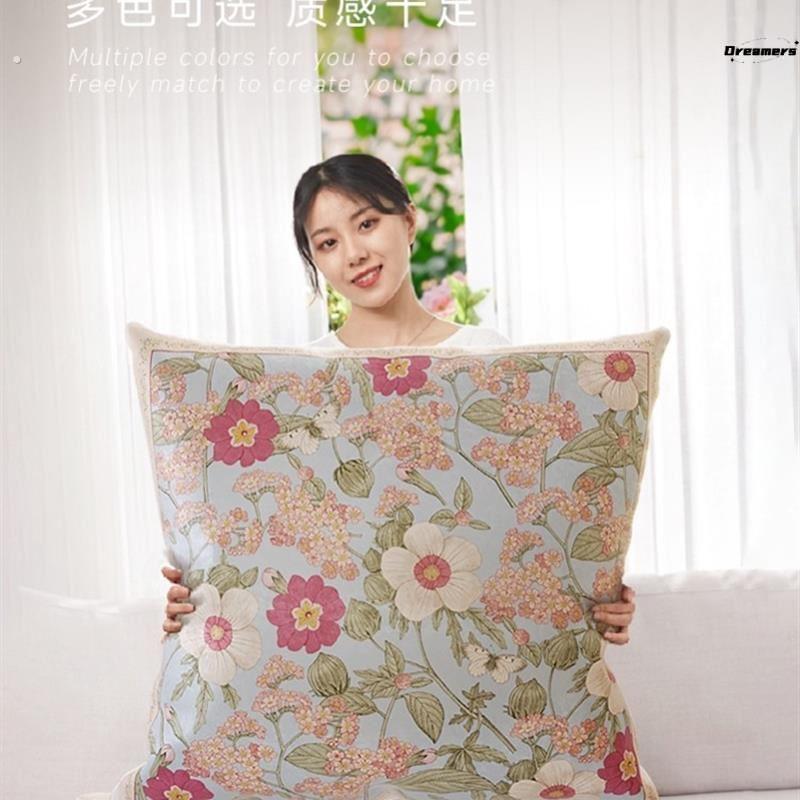 。客厅沙发靠枕腰枕抱枕靠垫坐垫套子不含芯轻奢高端高级感大靠