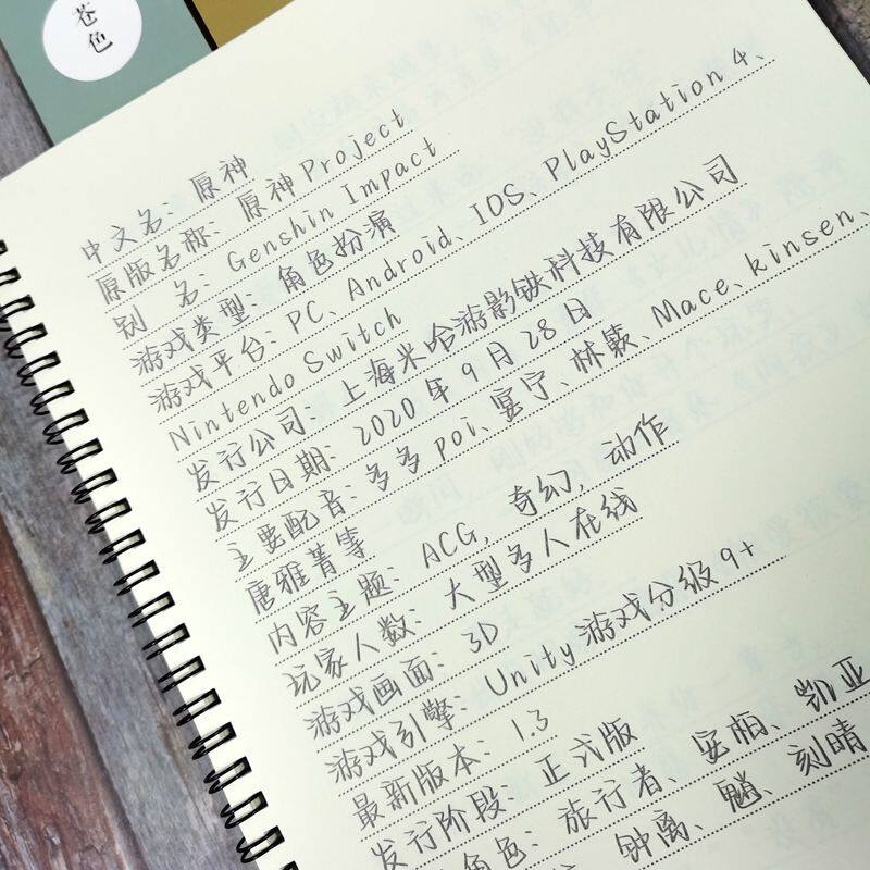 玫瑰体字帖学生漂亮作文素