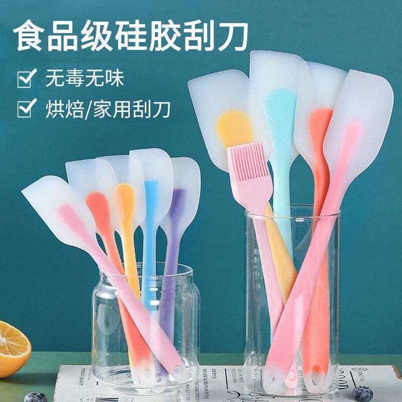 耐高温一体硅胶刮刀烘焙工