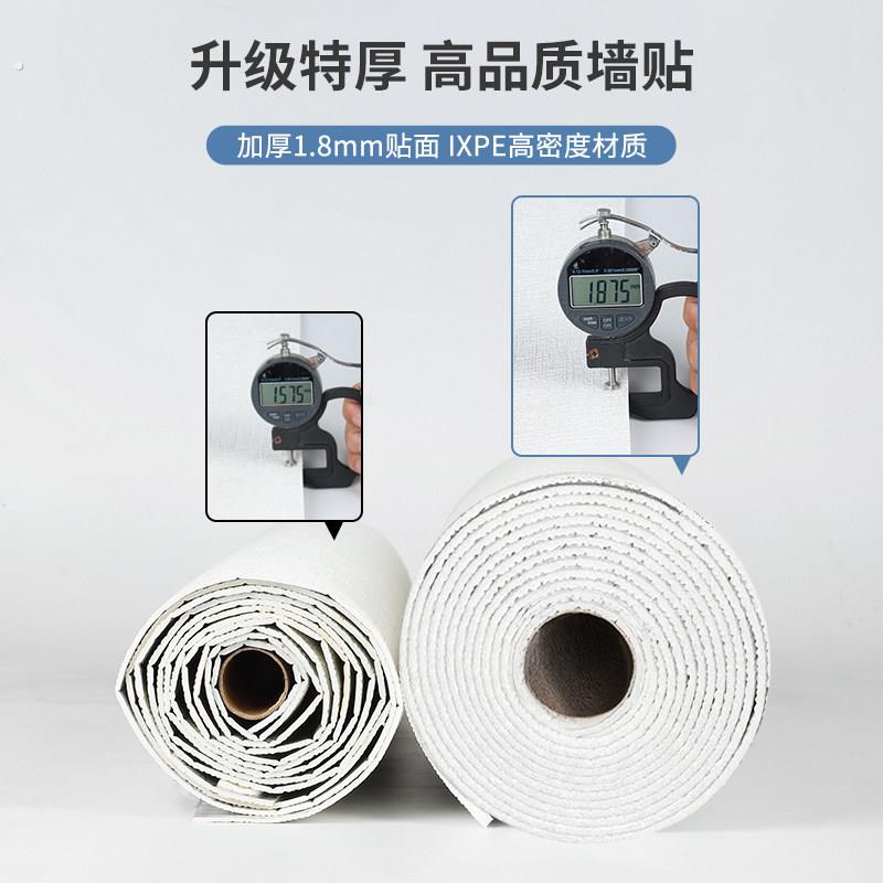 掉灰墙面贴纸专用防水防潮毛坯房墙贴背景墙翻新遮丑壁纸自粘壁纸