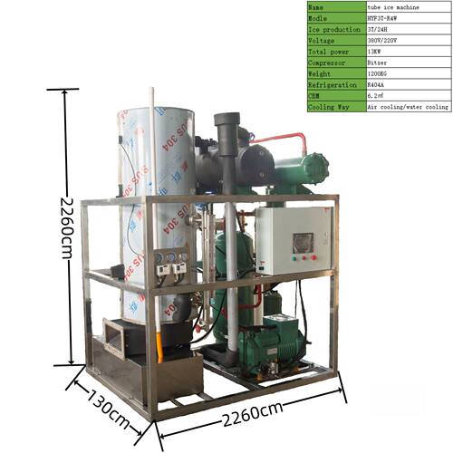 tube ice machine  ice maker ice tube making machine