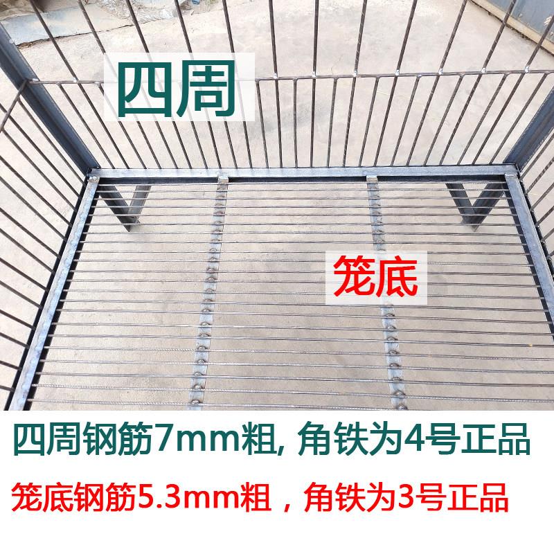 狗笼子大型犬加粗加厚德牧马犬耐咬实心钢筋狗场狗笼大型加密产笼