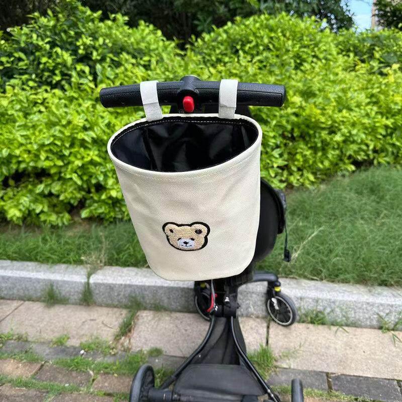 自行车车筐车篮子电动车前车筐帆布折叠车篓山地车挂篮单车菜篮子