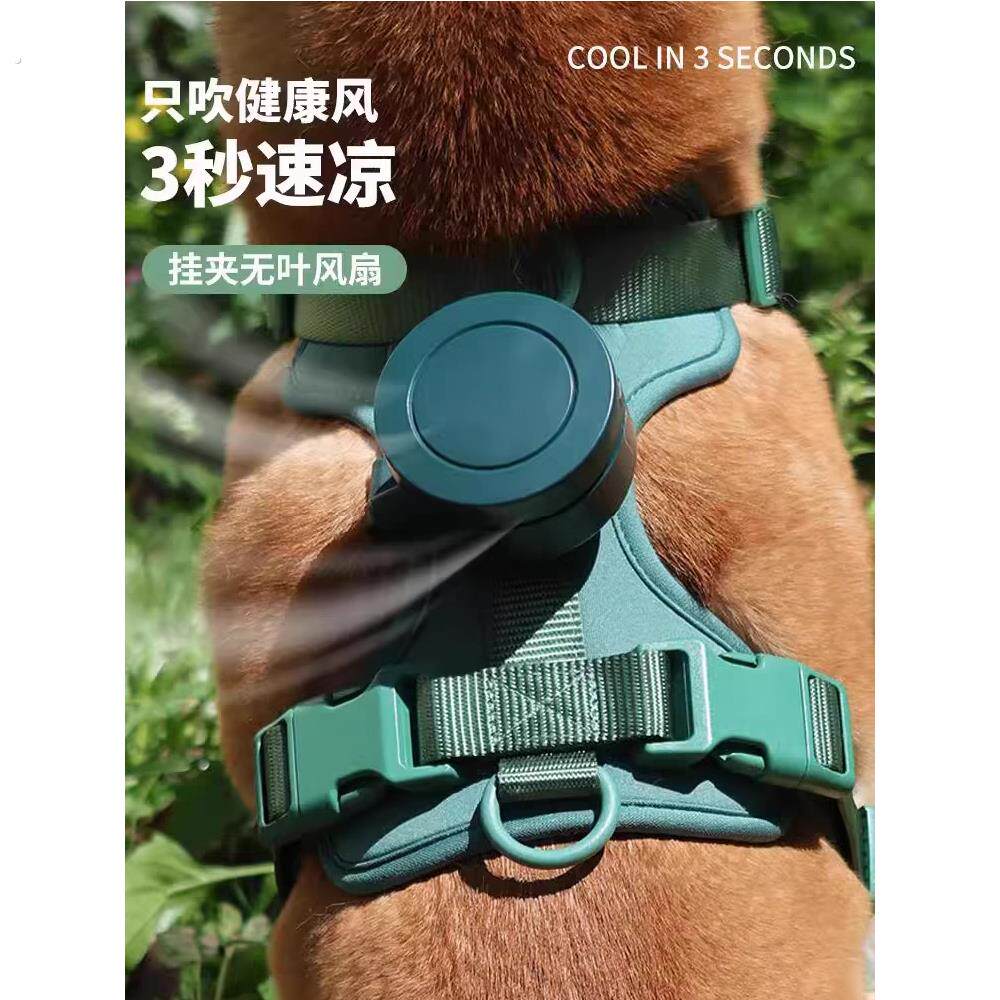 宠物降温风扇猫咪狗狗空调夏天散热制冷神器夏季专用电扇遛狗降暑