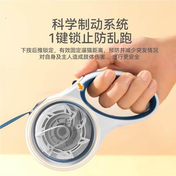 狗狗用牵引绳自动可伸缩遛狗绳子大中小型犬狗炼子泰迪柯基宠物品