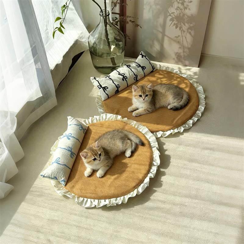 宠物冰垫凉席夏季猫狗垫子睡觉用冰丝清凉垫中小型犬狗窝降温神器