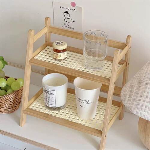 杯架置物架桌面多层客厅小型水杯茶杯茶具收纳层架家用咖啡杯整理