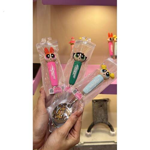 可可爱爱飞天小女警04不锈钢勺子叉子