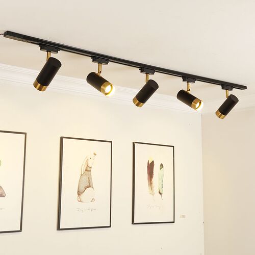 北欧led小射灯家用客厅餐厅背景服装店防眩小山丘无主灯轨道射灯