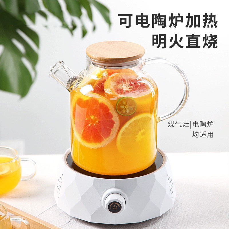 冷水壶水果茶冷泡壶凉水壶家用放冰箱大容量饮料桶家用耐高温