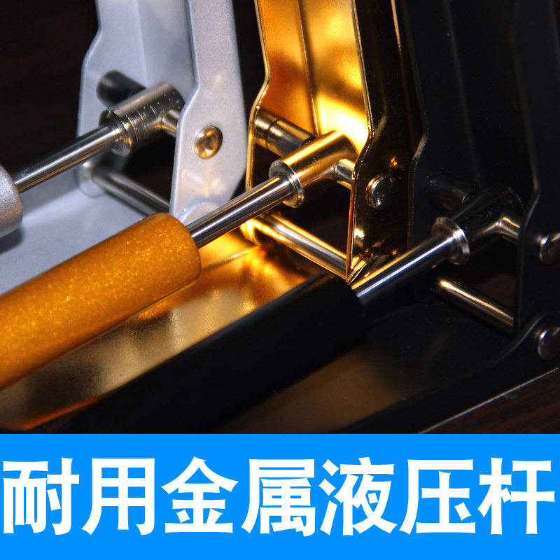 立式钢琴缓降器缓冲外置键盘盖防夹手金属超薄液压防压手黑色金色