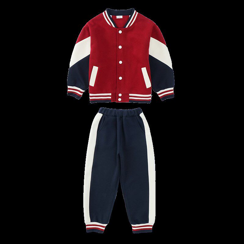 小学生校服套装春秋装三件套幼儿园园服夏天英伦风夏季款儿童班服
