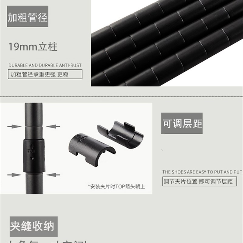 新款5层多肉花架阳台绿植盆栽置物架落地层架分层铁架子简约盆景