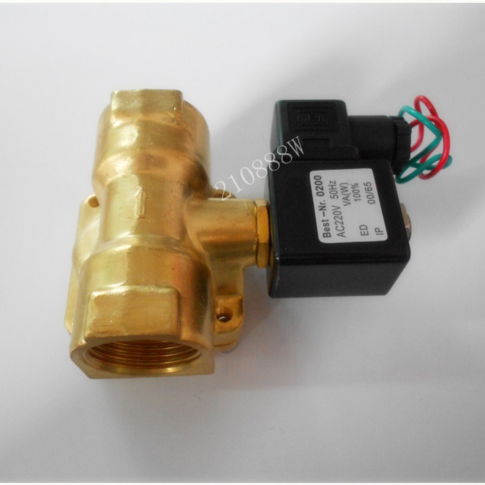 1寸膜片先导式电磁阀 0927400 1寸二位二通常闭型水阀 气阀 220V