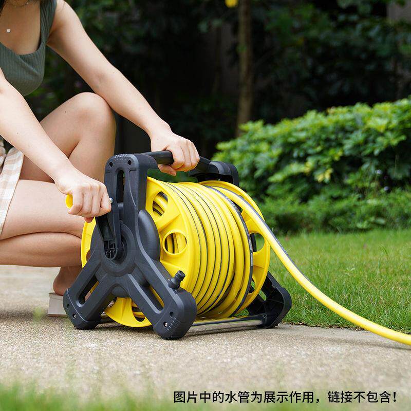 水管架缠绕收卷器洗车水管收纳推车收管架水管收纳层架家用水管盘