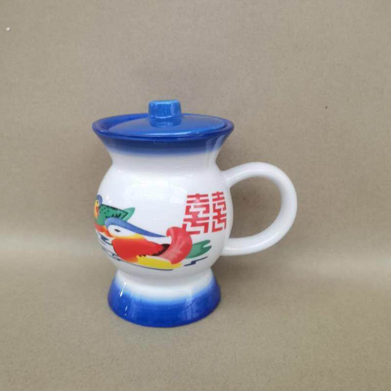 小痰盂罐水杯大号夜壶茶杯尿壶款喝水茶缸子怀旧老式马桶杯子
